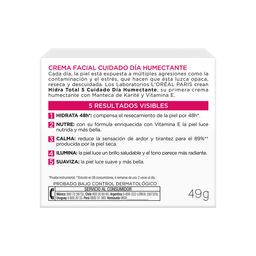 Crema Facial L´Oréal Paris Hidra Total 5 Humectante Día x 50ml