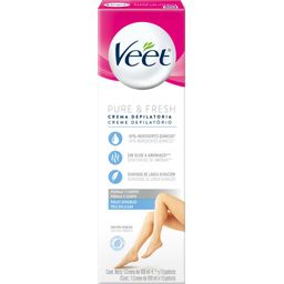 Crema Depilatoria Veet Silk & Fresh Piel Sensible x 100 ml