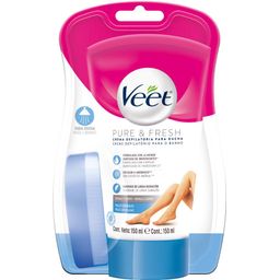 Crema Depilatoria Veet Silk & Fresh de Ducha Piel Sensible x 150 ml