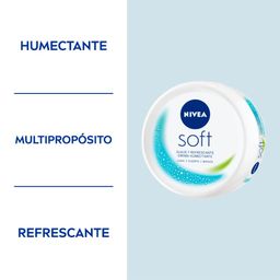 Crema Hidratante Intensiva Nivea Soft para Todo Tipo de Piel x 100 ml