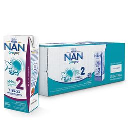 Leche Infantil Líquida Nan 2 x 24 Un