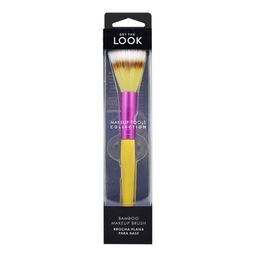 Brocha para Maquillaje Get The Look Bamboo Recta para Base x 1 un