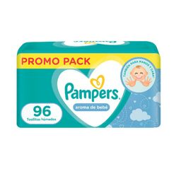 Toallitas Húmedas Pampers con Aroma de Bebé x 96 un