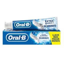 Pasta Dental Oral B Extra Blancura con Bicarbonato x 180 g