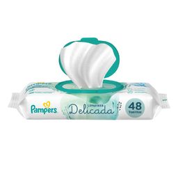 Toallitas Húmedas Pampers Limpieza Delicada x 48 un