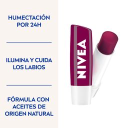 Protector Labial Nivea Blackberry Shine x 4.8 g