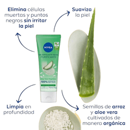 Gel Exfoliante Facial Purificante Nivea para Todo tipo de Piel x 75 ml