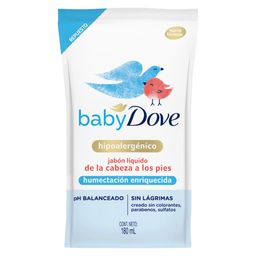 Jabón Líquido Dove Baby Hidratación x 180 ml