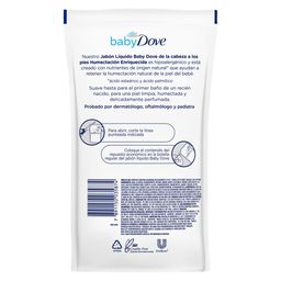 Jabón Líquido Dove Baby Hidratación x 180 ml