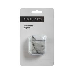 Funda para Airpods Simplicity Mármol