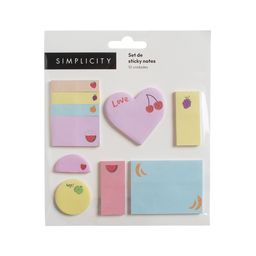 Set de Sticky Notes Simplicity x 10 un