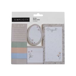 Set de Sticky Notes Blossom Simplicity x 8 un