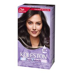 Kit Coloración Permanente Koleston 31 Castano Oscuro Ceniza Cautivador x 65 g