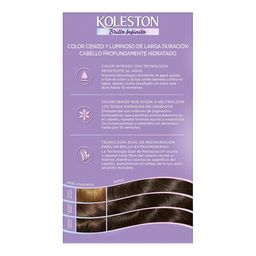 Kit Coloración Permanente Koleston 41 Castano Medcenizo Enigmatico x 65 g