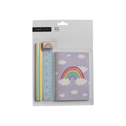 Set Librería Simplicity Unicornio x 5 un