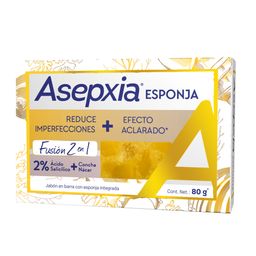 Jabón en Barra Asepxia Esponja x 80 g