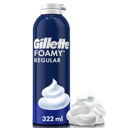 Espuma de Afeitar Gillette Foamy con Textura Cremosa x  322 ml