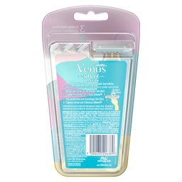 Afeitadoras Desechables Venus Suave Sensitive con Skin Elixir x 4 un