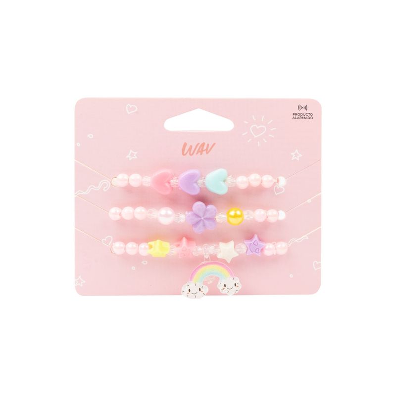 set-de-pulseras-de-mostacillas-con-dije-multicolor-wav-fun-kids-x-3-un