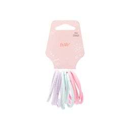 Set de Gomitas Elásticas Pastel Multicolor Wav Fun Kids x 12 un