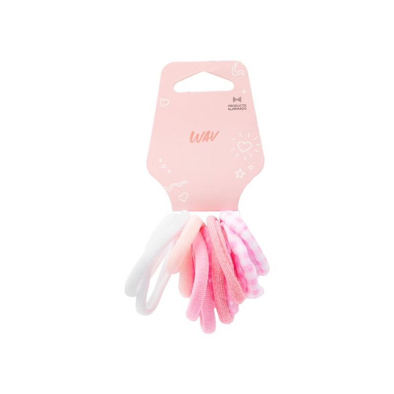 set-de-gomitas-elasticas-de-toalla-rosas-wav-fun-kids-x-12-un