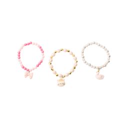 Set de Pulseras de Mostacillas con Dije Gato Wav Fun Kids x 3 un