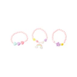 Set de Pulseras de Mostacillas con Dije Multicolor Wav Fun Kids x 3 un