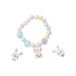 Set de Pulsera y Aros Conejo Wav Fun Kids x 2 un