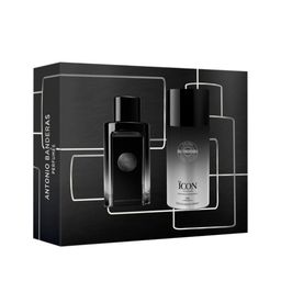 Set EDP Banderas The Icon x 100 ml + Desodorante x 150 ml