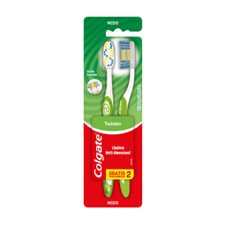 Cepillo Dental Colgate Twister Medio x 3 un