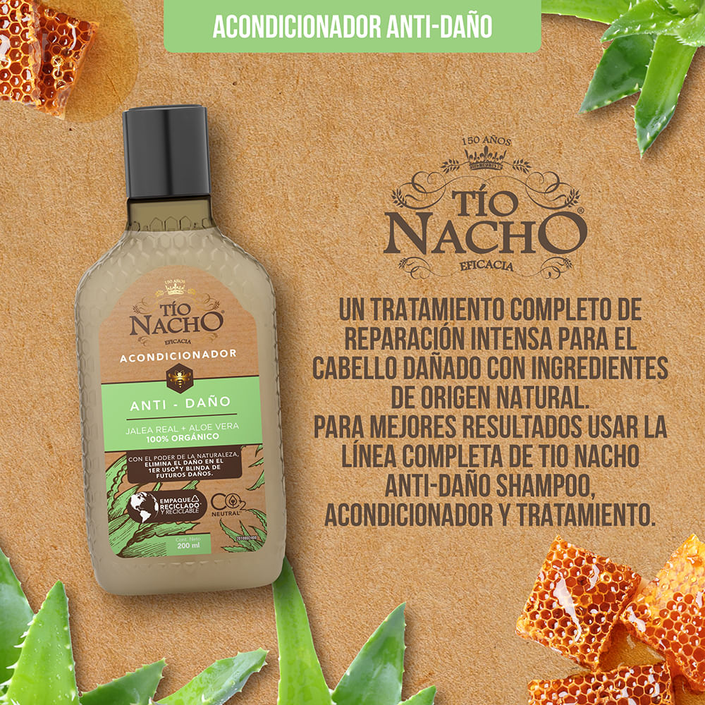 Acondicionador Tío Nacho Anti Daño x 200 ml | Simplicity - Simplicity