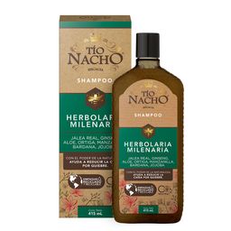 Shampoo Tío Nacho Herbolaria Milenaria V2 x 415 ml