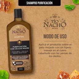 Shampoo Tío Nacho Purificación con Células Madre x 415 ml