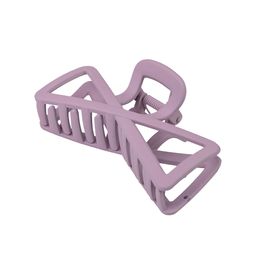 Broche para Pelo Wav Calado Lila Matte Y2K