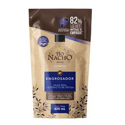 Shampoo Tío Nacho Engrosador Recargable Doypack x 400 ml