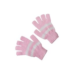 Guante de Baño Exfoliante Studio 9 Rayado Rosa