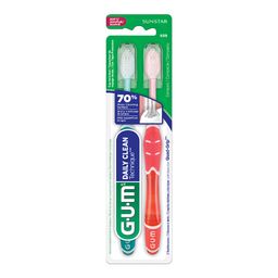 Cepillo Dental Gum Technique Daily Clean Twin x 2 un