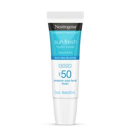 Protector Solar Facial Neutrogena Hydro Boost Sin Color FPS 50 x 40ml