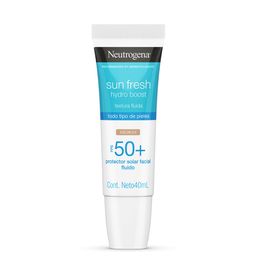 Protector Solar Facial Neutrogena Hydro Boost Tono Claro FPS 50 x 40 ml