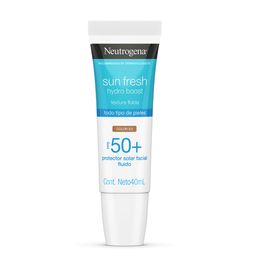 Protector Solar Facial Neutrogena Hydro Boost Tono Medio FPS 50 x 40ml