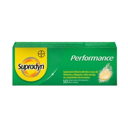 Suplemento Dietario Supradyn Performance Efervescente x 10