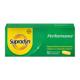 Suplemento Dietario Supradyn Performance x 30 Comprimidos