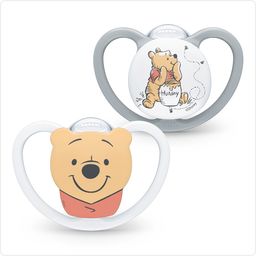 Set Chupetes Space Nuk Winnie The Pooh 0-6 Meses x 2 un