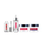 kit-completo-hidratacion-y-tratamiento-loreal-paris-serum-ojos-serum-rostro-crema-dia-y-crema-noche