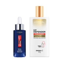 Combo L'Oreal Paris Sérum Retinol x 30 ml + Protector Solar Fps +50 x 40 g