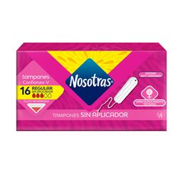 Tampones Nosotras Regular x 16 un
