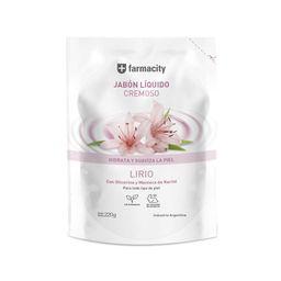 Jabón Líquido Farmacity Cremoso Lirio x 220 g