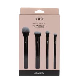 Set de Brochas Get The Look Pro Tools de Rostro Negro