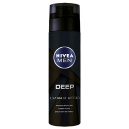 Espuma de Afeitar Nivea Men Deep en Aerosol x 200 ml