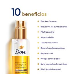 Óleo + Sérum Capilar Dove Bond Intense Repair x 110 ml